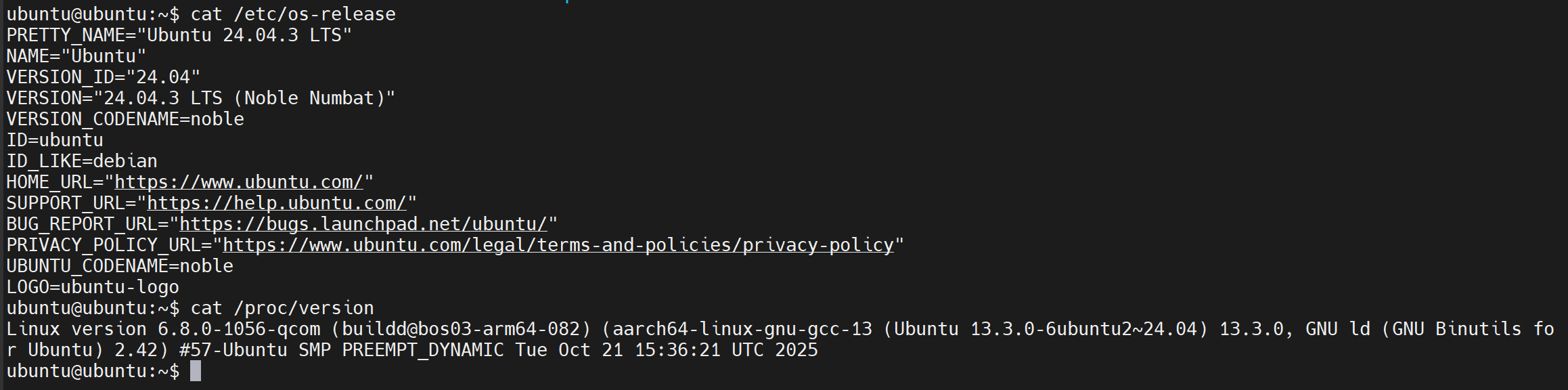 IQ8275 Ubuntu 系统界面