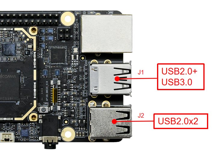 J1 & J2 USB 接口 J1 & J2 USB 接口